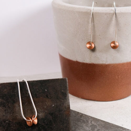 Factory Floor Jewels copper drops collection