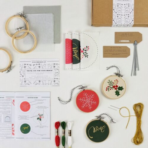 Christmas Embroidery Kit