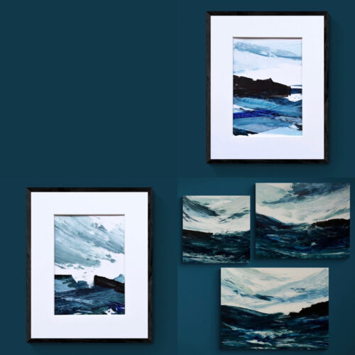 Louise Levine Semi Abstract Seascapes